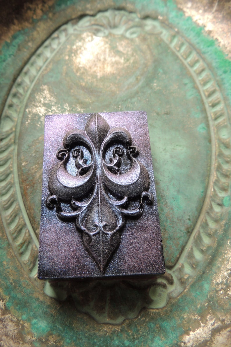 Fleur De Lis SOAP Fleur De Lis Guest Soap Mini Soap Bar Etsy