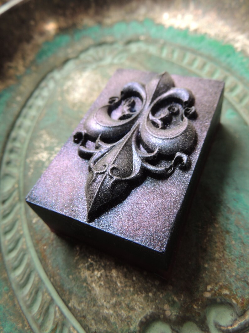 Fleur De Lis SOAP Fleur De Lis Guest Soap Mini Soap Bar Etsy