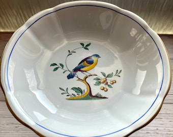 Vintage Copeland Spode Queens Bird Y4973 Biscuit Plate, 1980s, Made in England