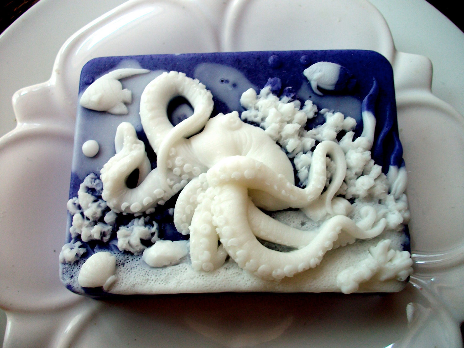 Octopus Soap, Octopuses Garden Soap, Beach Decor Soap, Seaside Soap, …