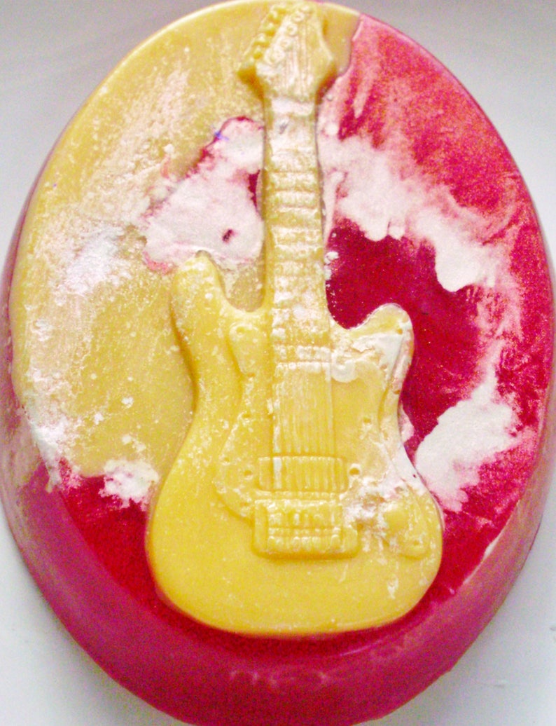 ROCK GUITAR SOAP Musical Instrument Soap Guitar Soap Etsy