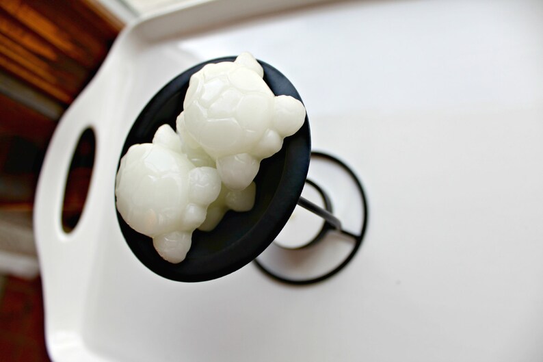Custom Scented Woodland Novelty Whimsical Beeswax Tarts Turtles Beeswax Melts Turtle BEESWAX MELTS