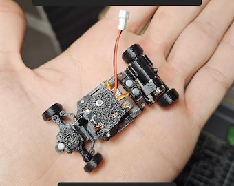 1/64スケールRCドリフトカーシャーシSTLパック（3Dプリンター用）（デジタルダウンロード）