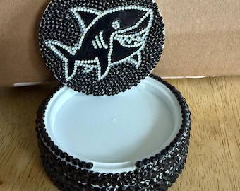 Estuche para snus con diamantes de imitación personalizado (hecho a pedido)