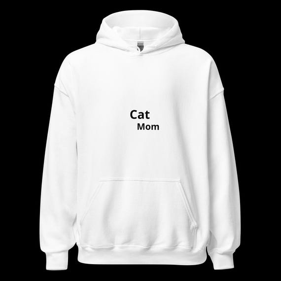 Cat Mom Sweater: Plush Knit Graphic Sweatshirt