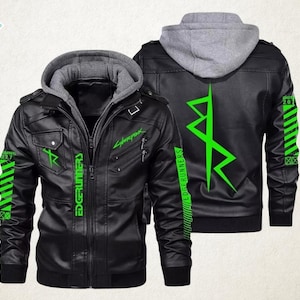 Limited Edition David Martinez Jacket – Cyberpunk Edgerunners Cosplay Hoodie | Neon Zipper Punk Coat for Men