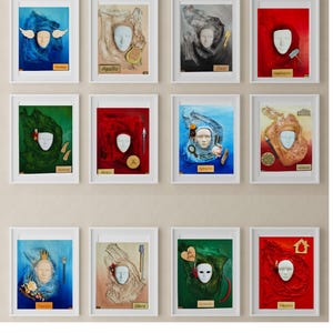 Greek Olympian Gods Art Prints: Limited Edition Mythology Set (A4 Digital Download