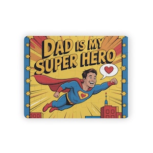 Kinderpuzzle, Mein Vater ist mein Superheld 30-teiliges Puzzle, Kinderspiel, Familienaktivität, Vatertagsgeschenk, Lernspielzeug, Vorschule