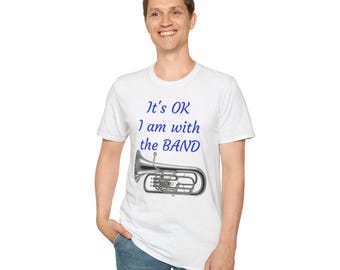 T-shirt uniseks band, T-shirt muziekliefhebber, cadeau bandlid, groupieshirt, concertkleding, top muziekfestival