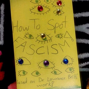 How To Spot Fascism Zine