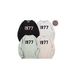 Handmade Unisex Cotton Pullover Sweatshirts in Unique and Eye-Catching Colors with Text For All Genders
