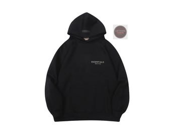 Sudadera con capucha de algodón unisex hecha a mano, regalo de chándal personalizado