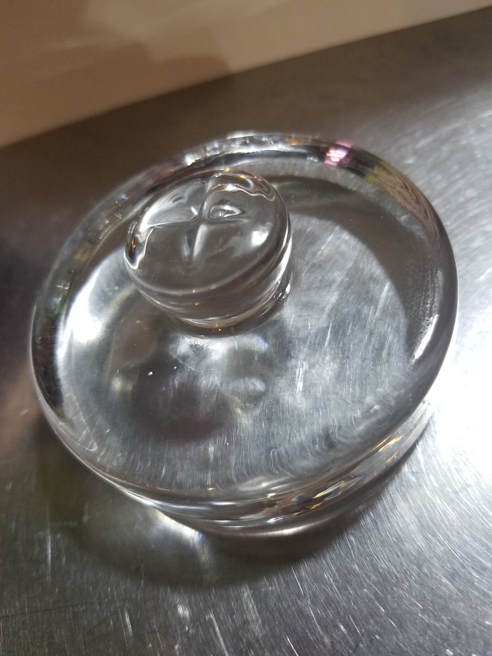 Muller and Glass Slab for Pigment to Paint Slab 15 X Etsy