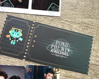 Official GMMTV Pond Phuwin Rendezvous Fancon Mini Photo Set - Thai
