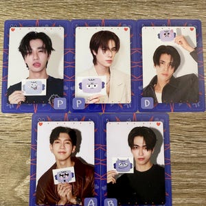 Official GMMTV Mood Quest Collection Photo Cards [Boys Collection] - Thai BL | Phuwin | Perth | Dunk | Aou | Boom