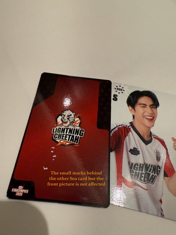 Buy New Added! Official GMMTV Starlympics 2025 Boys Photo Cards