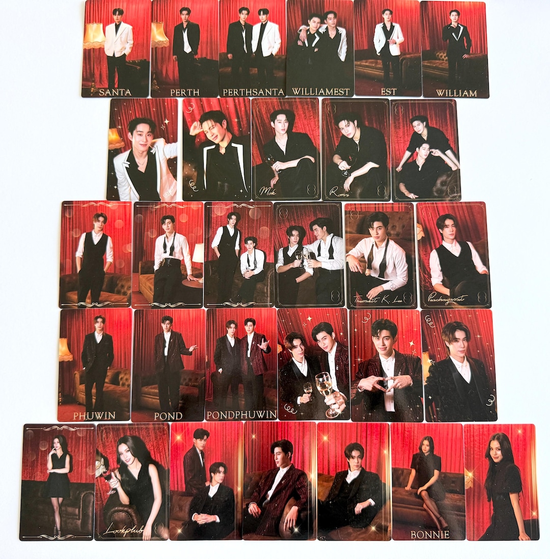 WilliamEst GMMTV ME AND THEE カード Secret Official GMMTV Me & Thee Fan Party Photo Cards | Pond Phuwin