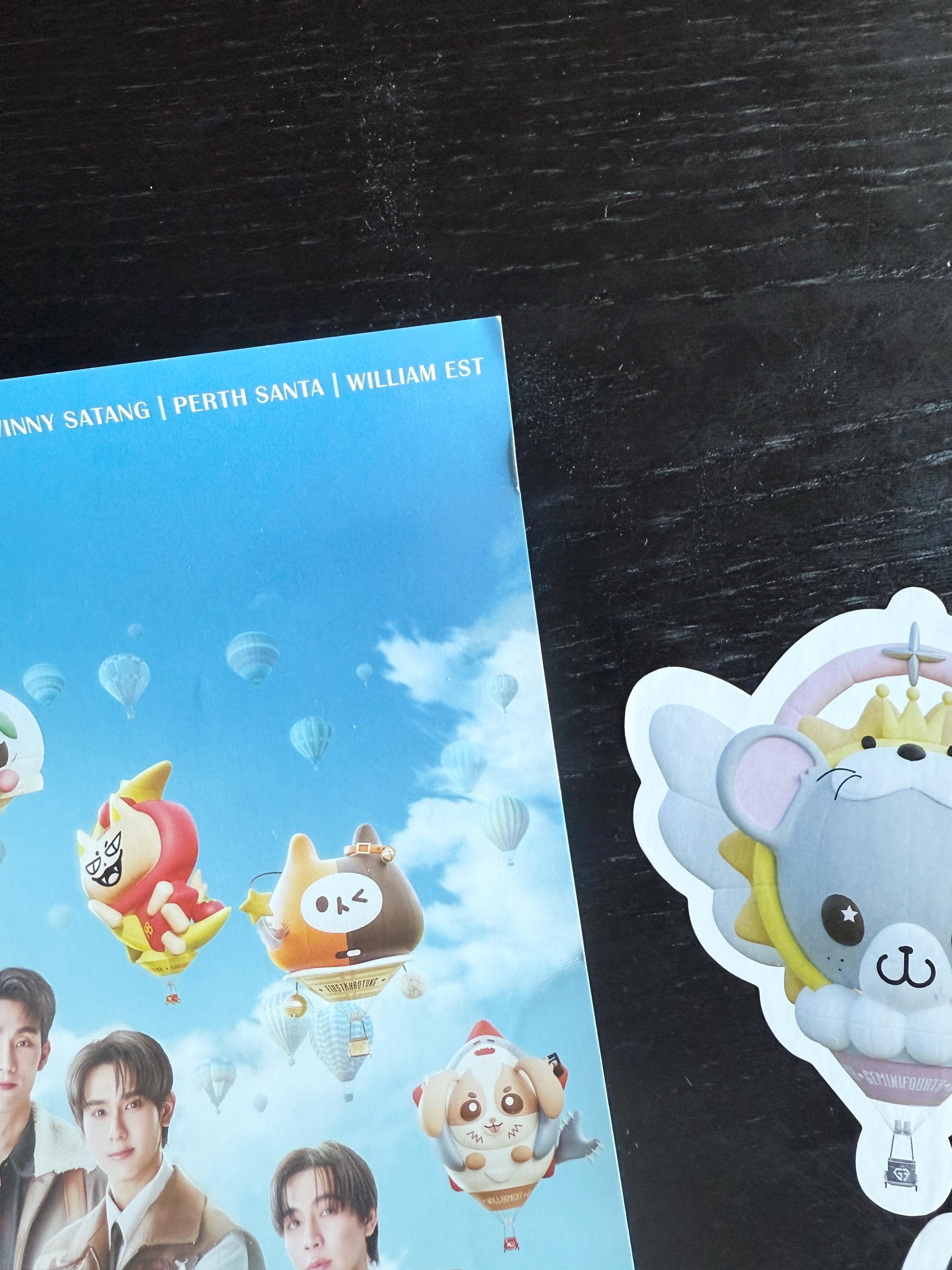 Official Gmmtv LOL 2025 Merch - Light Stick Poster| Pondphuwin