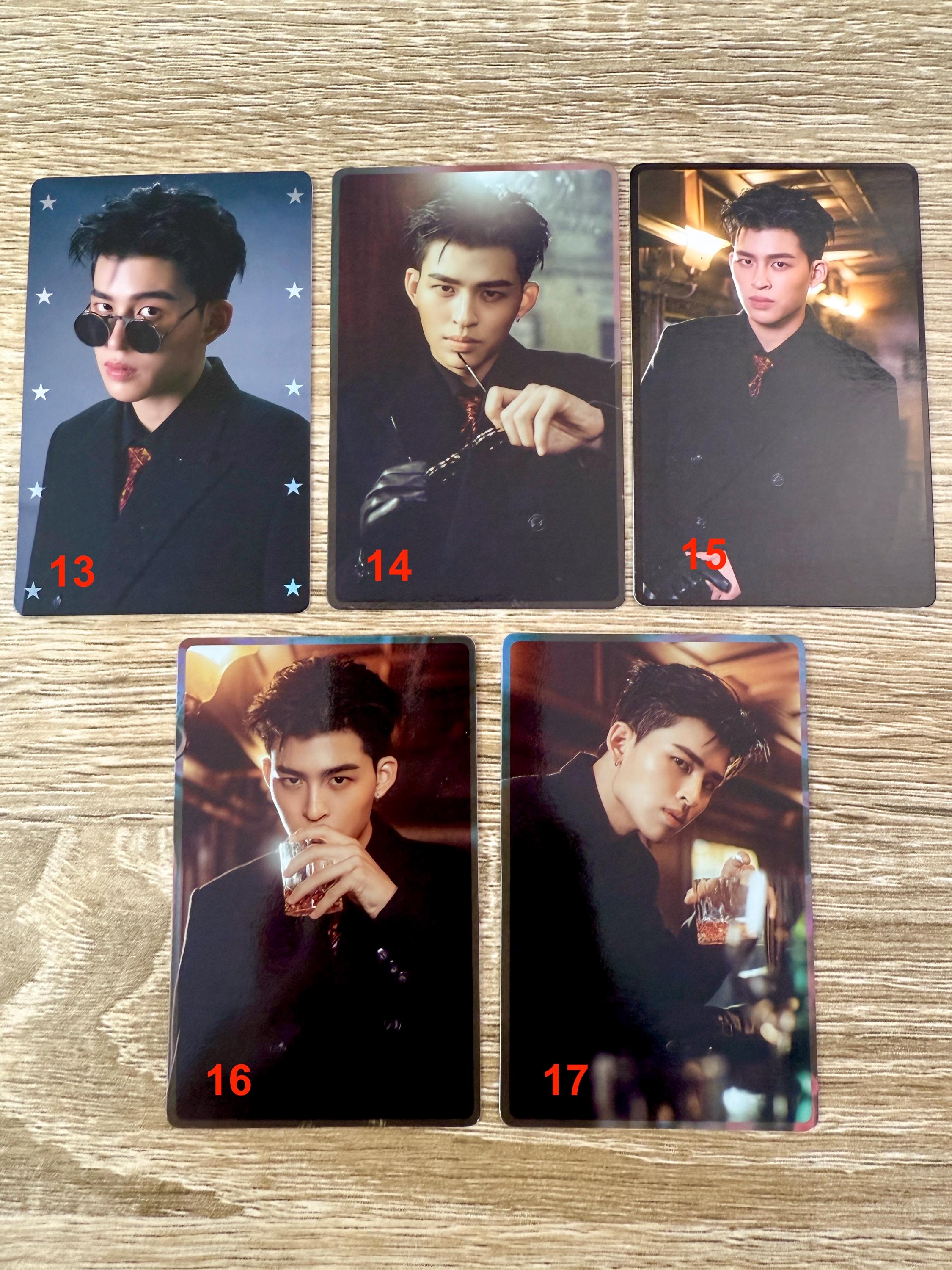Official GMMTV Pond Phuwin Rendezvous Fancon Photo Cards - Thai BL