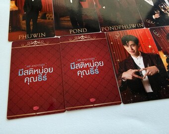 Official GMMTV Me & Thee Fan Party Photo Cards | Pond Phuwin