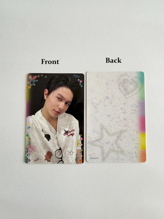 Official GMMTV 2026 Fanival Boys Selfie Heart Shot Photo Cards
