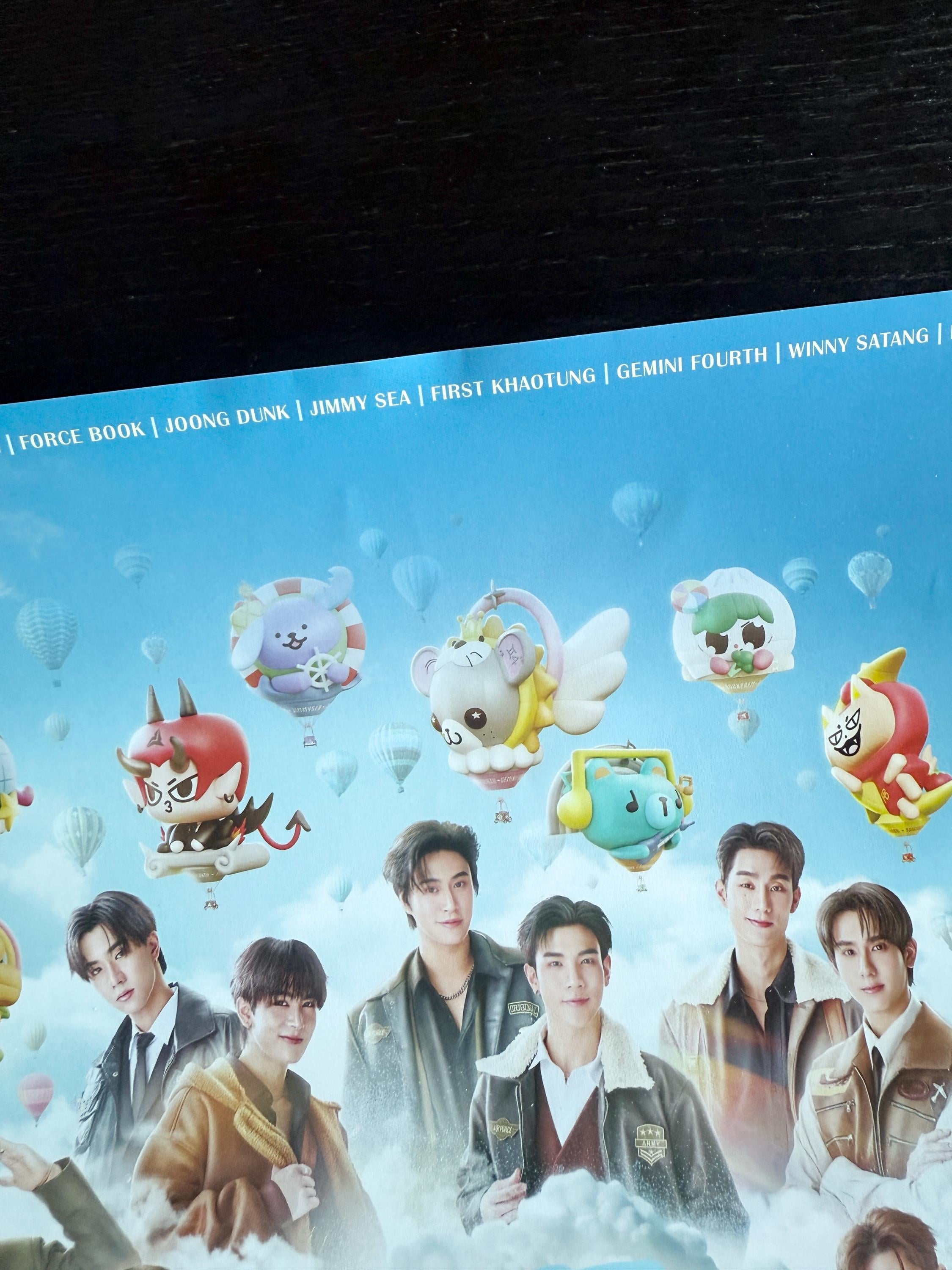 Official Gmmtv LOL 2025 Merch - Light Stick Poster| Pondphuwin