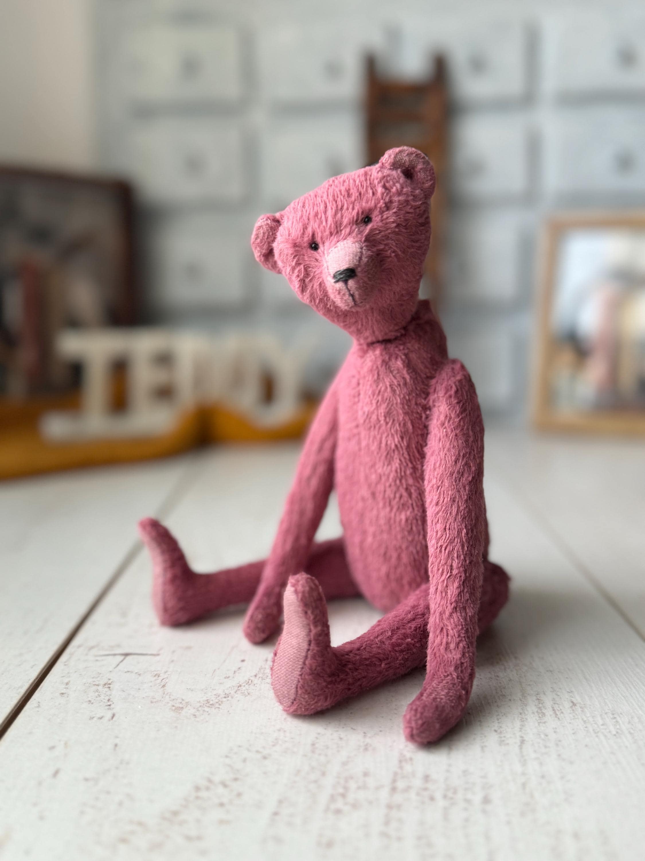 Teddy Bear Sewing Pattern + Tutorial: DIY Plush Toy (PDF Downloadable Guide)