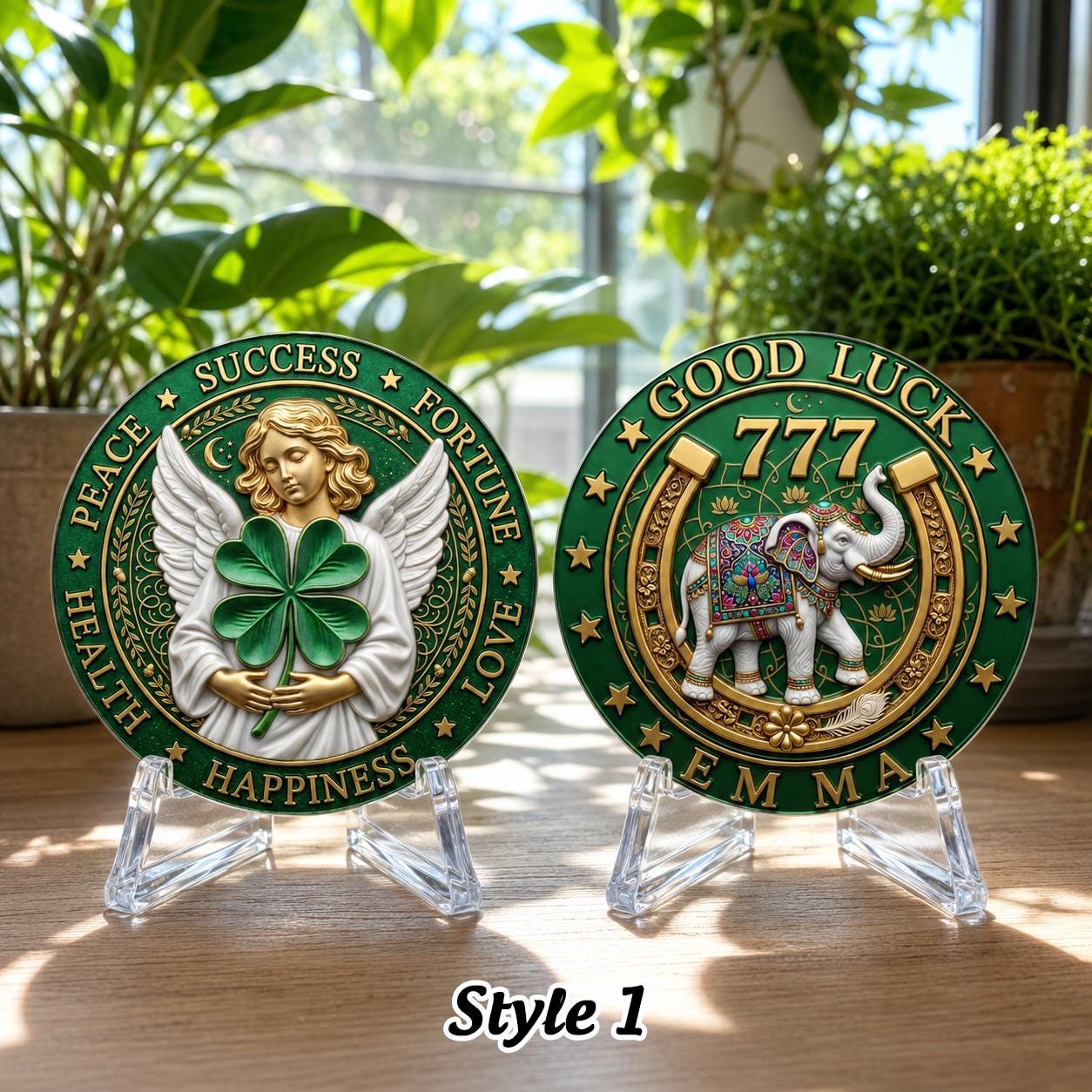 777 Lucky Coin - Etsy