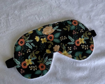 Rifle paper Floral Sleep mask//Travel Masks//Eye Mask