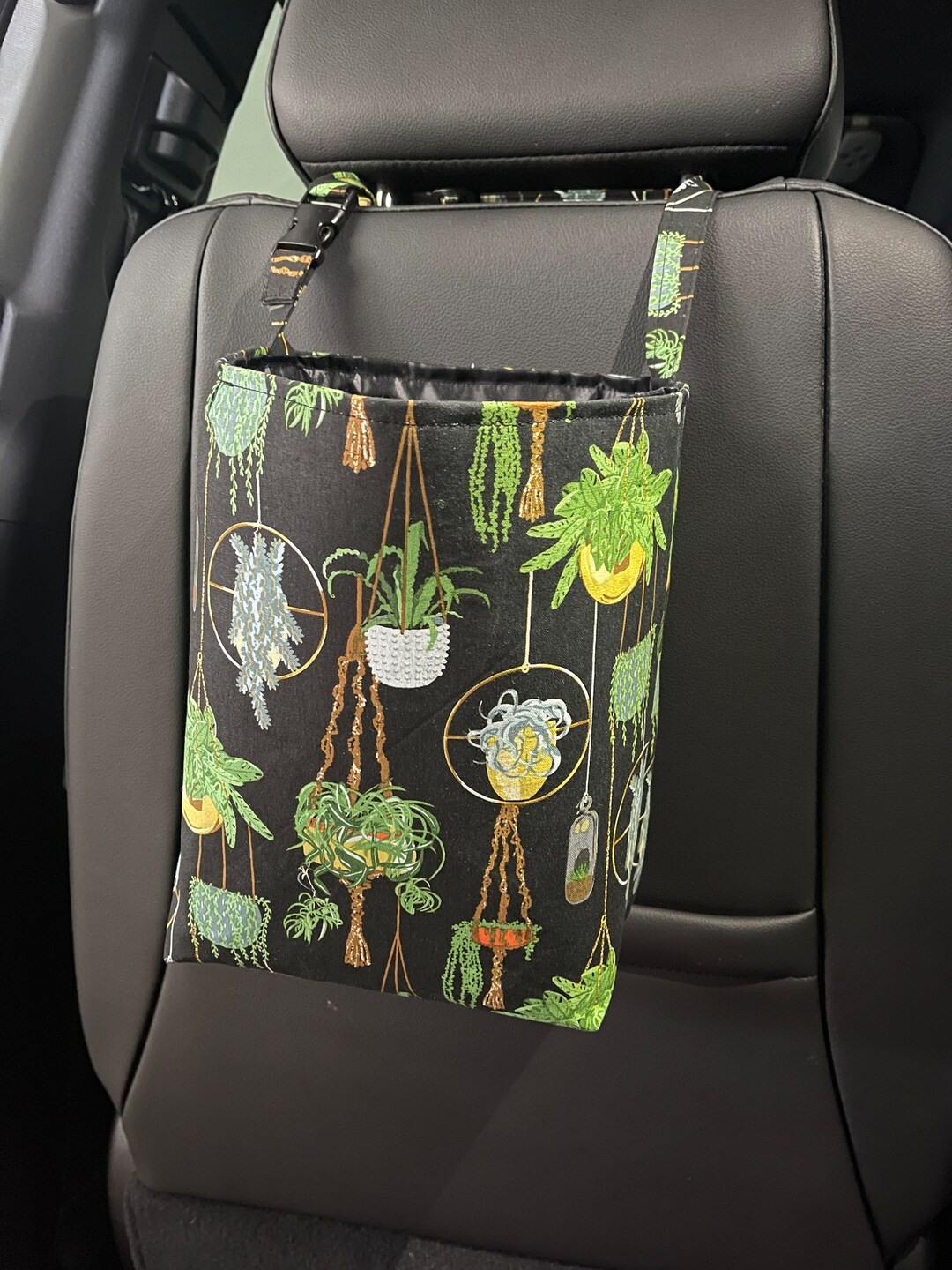 Hanging Plants Medium Size Car Trash Bag/reusable Car Trash Etsy