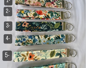 Rifle paper key fob