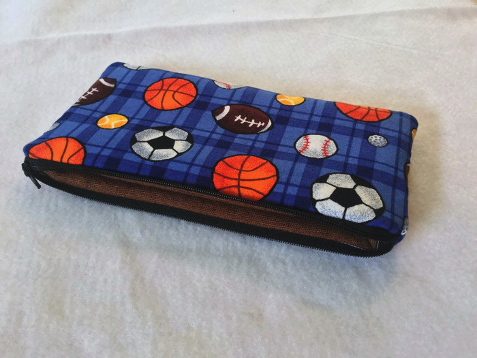 Sports Pencil case/cosmetic bag Etsy