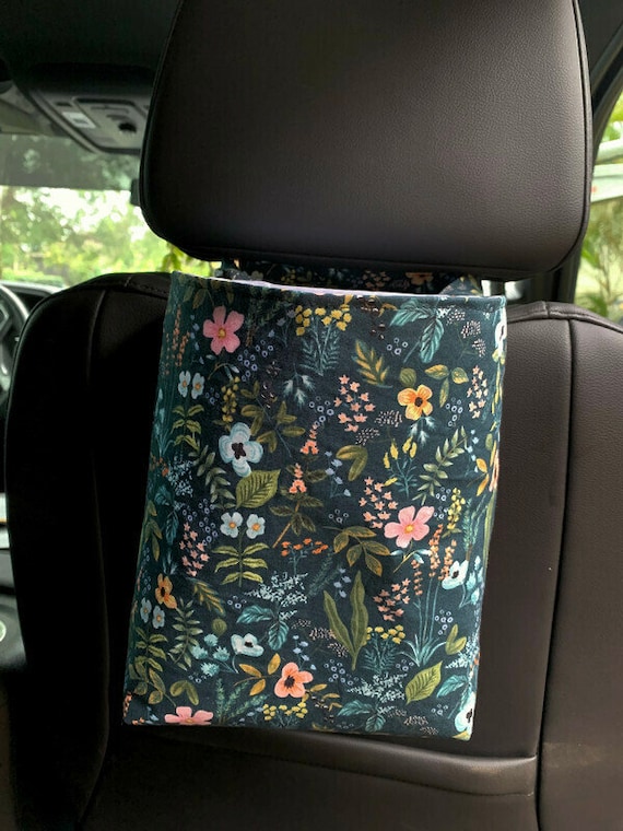 Rifle Paper Floral Car Trash Bag, Waterproof Car Organizer