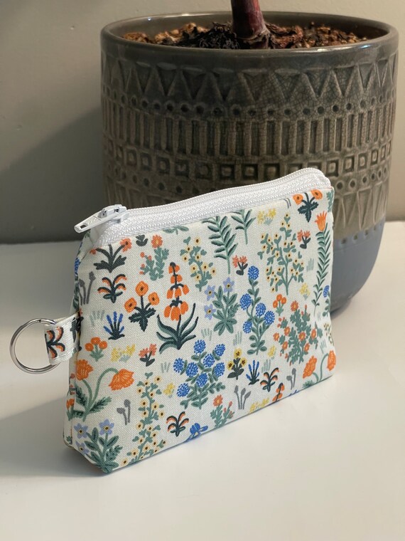 Borsellino con cerniera in carta per fucile//Portachiavi in carta