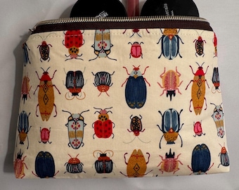 Kevers make-uptasje/make-uptasje insecten/accessoirehouder insecten