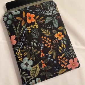 Kindle Paperwhite CANVAS bloemengeweer papieren hoes/bloemen papieren hoes/Rifle Paper Kindle papieren hoes/kindle-hoes met ritssluiting