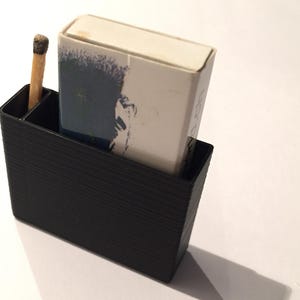 Wall mount matchbox matches matchsticks holder