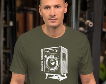 Vintage subwoowo T-Shirt: Retro EDM Musik-Liebhaber-Bekleidung