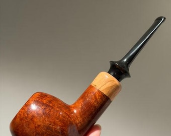 Briar Imported Straight Apple Pipe
