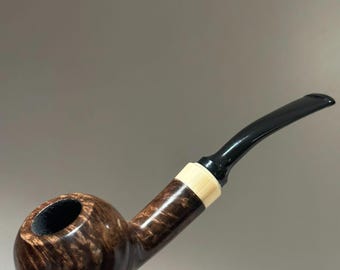 Briar Skillet Imported Bent Apple Tomato Pipe