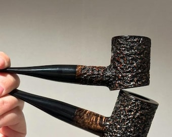 Briar Imported Straight Hammer Pipe
