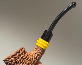 Briar Sherlock Imported Handmade Clasp Natural Wood Unique Pipe