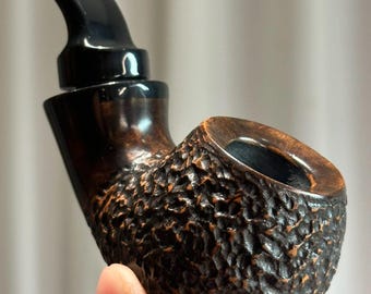 Briar Beginner Friendly Imported Apple Puffer Chamber Handsome Pipe