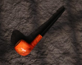 Briar Wood Long-Shank Apple Pipe with Magnetic Stem