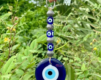 Greek Evil Eye Wall Hanging, Home Protection Amulet, Housewarming Gift