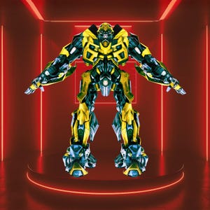 Bumblebee 3D Model STL File: Transformers Bust (Digital Download)