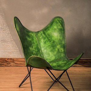 Leather Butterfly Chair, butterfly chair cover Handcrafted Living Room Luxury chair, Relaxing Chair, Ascent Chair, accent chair