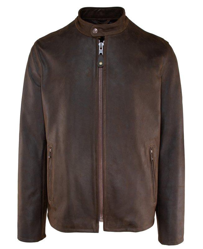 革*ー様 Schott ダークブラウン レザージャケット S ショット,141,Schott,ブラウン,レザージャケット,シングルライダース