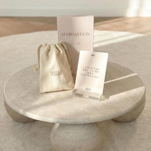 Affirmation Cards Deck: Daily Ritual, Self-Care Gift