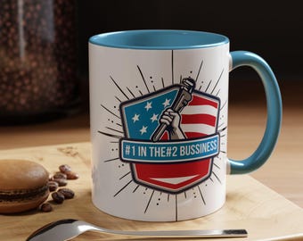 Number 1 Plumber Coffee Mug, Plumbing Gift